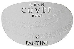 ファンティーニ スプマンテ グラン キュヴェ ロゼ のラベル