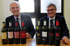 コンティゼッカ社マリオ ゼッカ氏とフェルナンド アントニオ ロマーノ氏