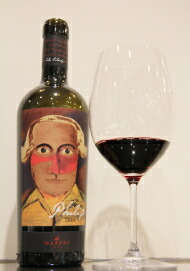 ボトルとグラス