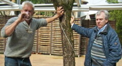 ミアーニのエンツォ ポントーニ氏（左）とパオロ メロイ氏（右）