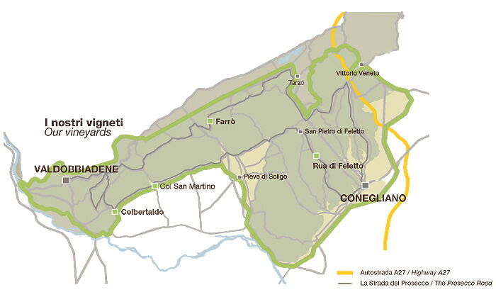 ソレッレ ブロンカ 畑位置