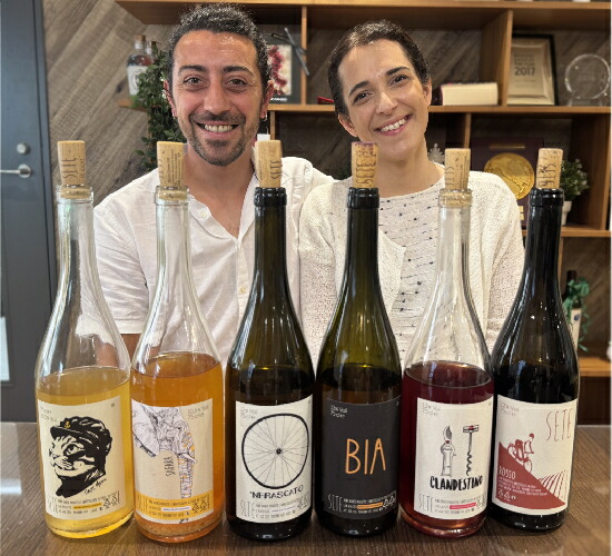 アルカンジェロ ガルッピ氏、マルティーナ ダレッシオ氏