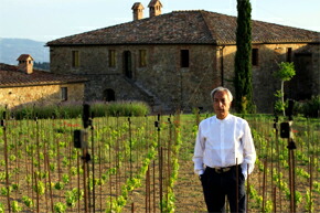 ロゴノーヴォブドウ畑と生産者