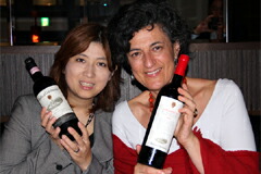 2010年10月オーナーのエマヌエラさんと