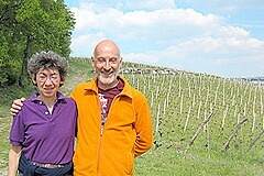 ランポッラのオーナー、ルチアーノとマウリツィア