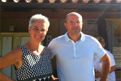 トッレデイベアーティ　オーナー夫妻