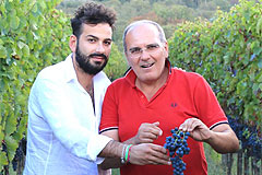 オーナーのアントニオパガーノ氏と息子のアンジェロ