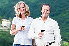 ヴィヴィアーニのオーナー、クラウディオ氏とサンドラ夫人