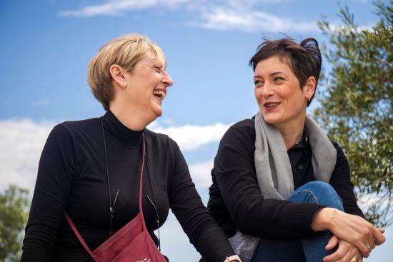 マリリーナとフェデリカの姉妹