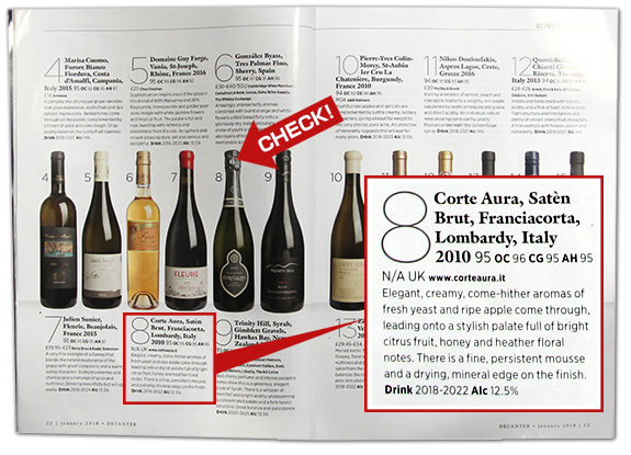 デカンター2018年1月号